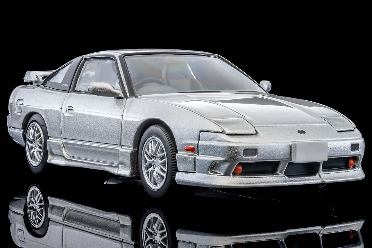 日産「180SX 後期型」を新規パーツ多数で完全再現！トミーテック1/64