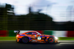 第50回鈴鹿1000kmに投入される75エクスプレスのメルセデスAMG GT3、75号車。