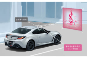 GR86:運転支援システム・アイサイト動作イメージ
