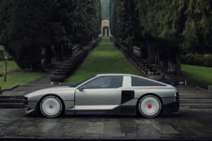 ヒョンデが2023年のコンコルソ・デレガンツァ・ヴィラ・デステで披露したコンセプトカー「N Vision 74」。
