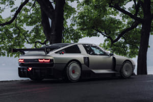 ヒョンデが2023年のコンコルソ・デレガンツァ・ヴィラ・デステで披露したコンセプトカー「N Vision 74」。