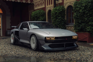ヒョンデが2023年のコンコルソ・デレガンツァ・ヴィラ・デステで披露したコンセプトカー「N Vision 74」。