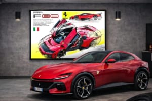 【世界に一枚】プロのカーデザイナーが愛車を描く。至高のオーダースケッチ「ARENEA」で残す永遠の記憶