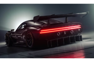 2026年6月のル・マン24時間レースで公開された次世代レーシングカーのコンセプトモデル「Genesis Magma GT3 Concept」。