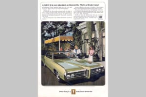1969年型ポンティアック・ボンネヴィル広告・VK/AF画