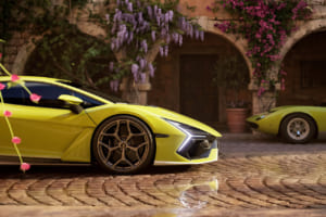 【世界限定99台】名車ミウラの意匠「カネロニ」と最新V12が交差。ランボルギーニ・レヴエルトに60周年記念車が登場