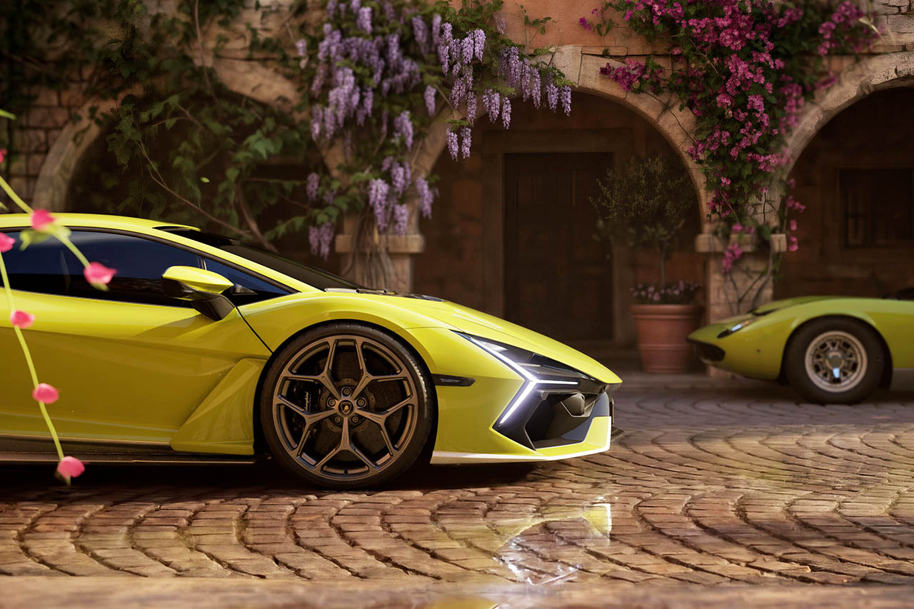 【世界限定99台】名車ミウラの意匠「カネロニ」と最新V12が交差。ランボルギーニ・レヴエルトに60周年記念車が登場