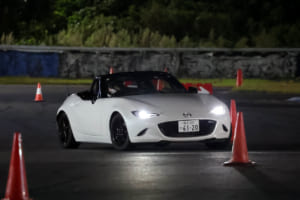目指せ“メデ耐”！ 58歳サーキット未経験から挑む、ロードスター真夜中猛特訓【オンナ編集長きょーやの挑戦 その1】