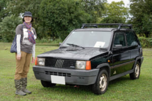 新車塗装のまま35万km走破！ 漆黒の特別仕様車「初代フィアット・パンダ スポルティーバ」と歩んだ28年【愛車群像】