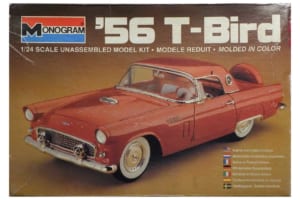 モノグラム製1/24スケール・プラモデル「’56 Tバード」