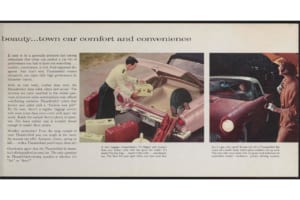 '57サンダーバード・ブローシャー