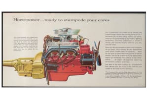 '57サンダーバード・ブローシャー