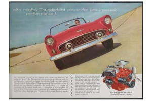 '56サンダーバード・ブローシャー、フルカラー版