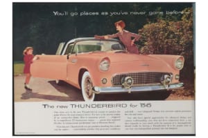 '56サンダーバード・ブローシャー、フルカラー版