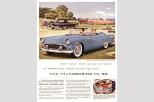 '56フォード・サンダーバード雑誌広告