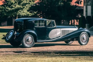 幻の名車「ロワイヤル」現存3台が帰還。生誕100周年を祝うブガッティ・フェスティバルの威容