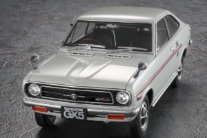 男の自信GX5！「B110サニー・クーペ」をハセガワが1/24プラモ化、2026年12月初旬発売予定【LE VOLANT モデルカー俱楽部】