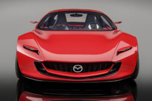 メイクアップ製「アイドロン」1/18モデルカーの「マツダ・アイコニックSP 2023」