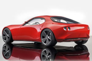 メイクアップ製「アイドロン」1/18モデルカーの「マツダ・アイコニックSP 2023」