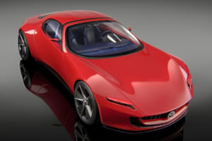 メイクアップ製「アイドロン」1/18モデルカーの「マツダ・アイコニックSP 2023」