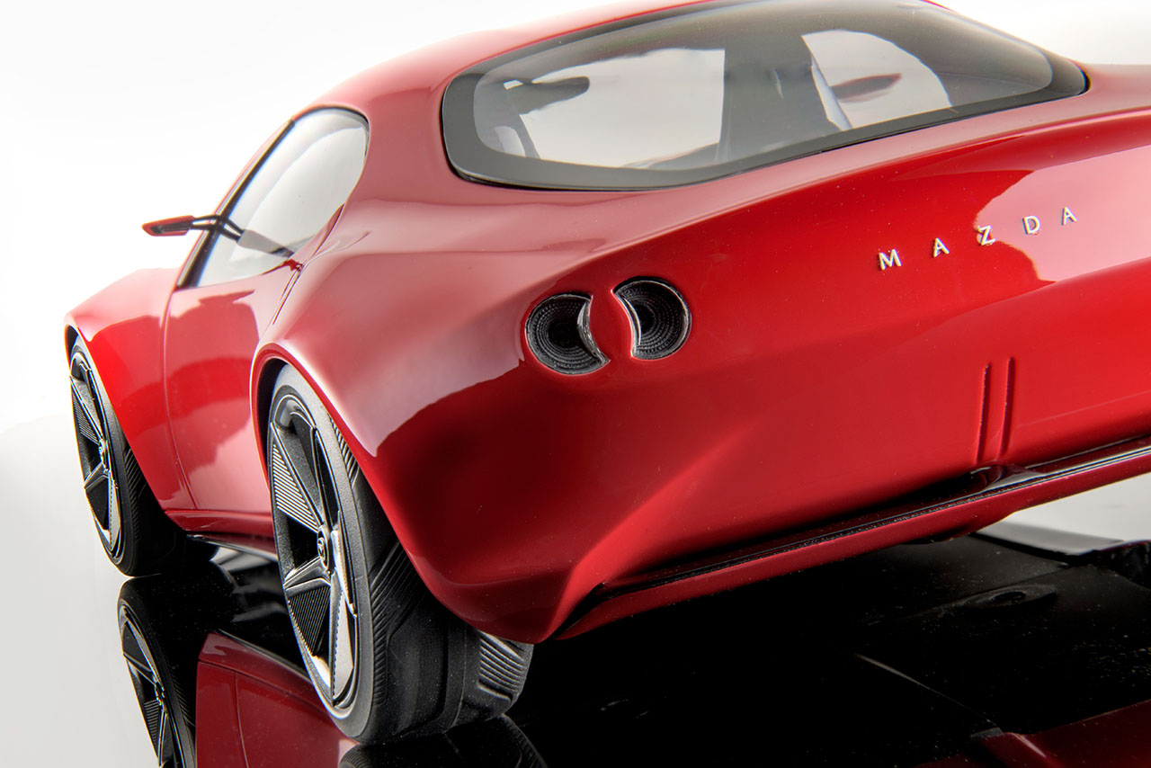 実車と見紛う圧倒的クオリティ。マツダ公式も認めたメイクアップ製1/18「アイコニックSP」の凄まじい造形美【LE VOLANT モデルカー俱楽部】