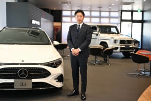 【ヤナセ】知識ゼロからメルセデス・ベンツ販売の頂点へと登り詰めたトップセールスに聞く。「クルマと共に届けるのは、チームで紡ぐ信頼と安心です」