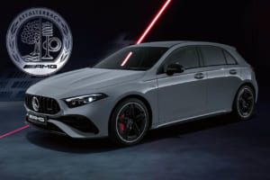 メルセデスAMG「A 35」が最後の輝き。漆黒の装いに「A 45 S」の赤キャリパーを纏う限定100台「ファイナルエディション」発売